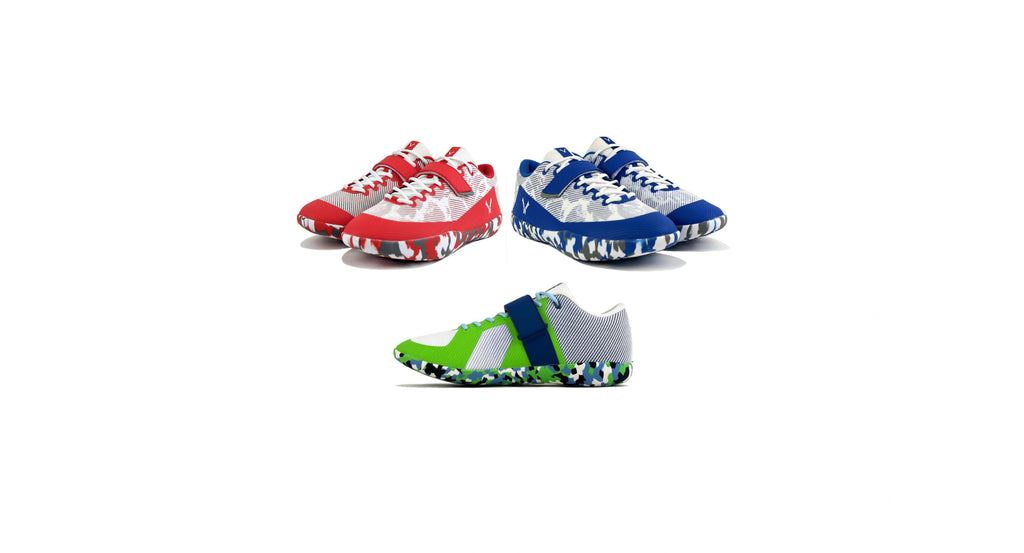 スローイングシューズ Velaasa Stones28.5cmUS M10.5 Velaasa Stones: Throwing Shoe in Blue Camo