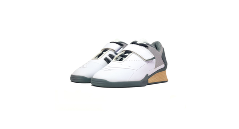  Velaasa Strake: Olympic Weightlifting Shoe in Winter White