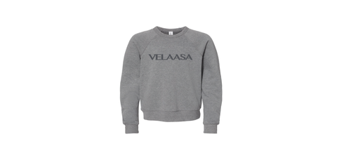 Youth Velaasa Sweatshirt in Grey